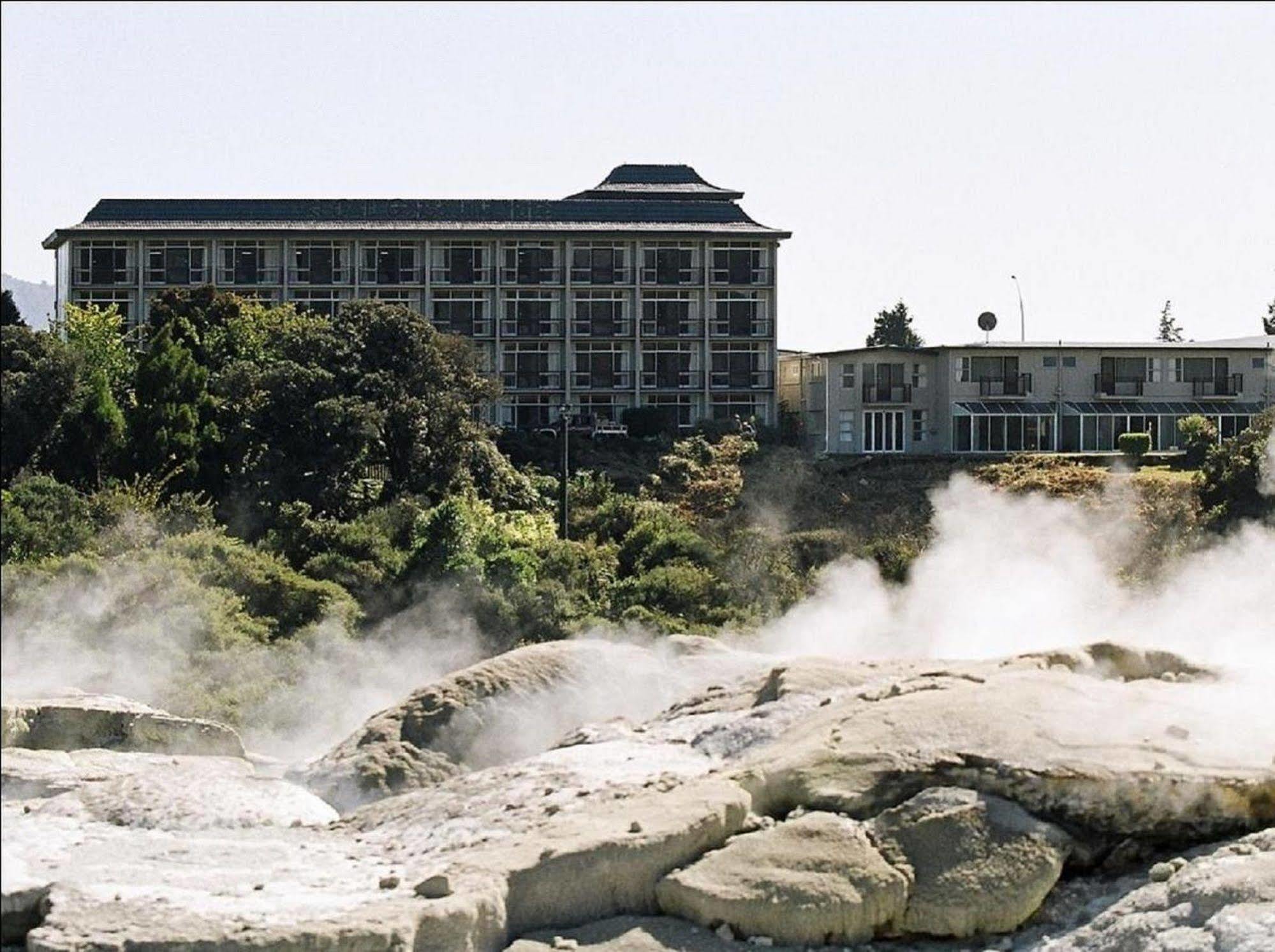 רוטורואה Silver Oaks Hotel - Geyserland מראה חיצוני תמונה